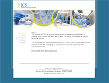 Tablet Screenshot of icspharmacy.com